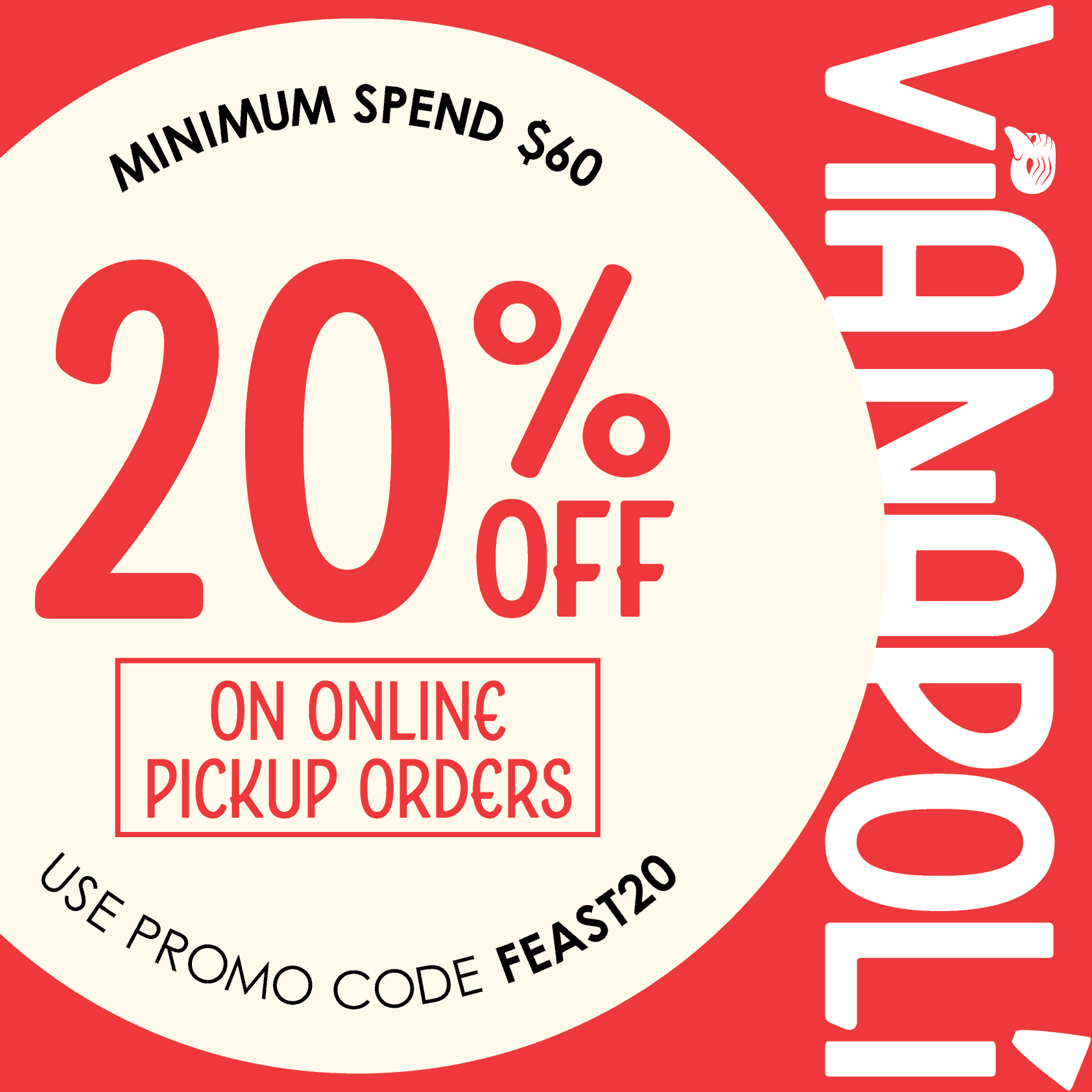20% Off On Online Pickup Orders