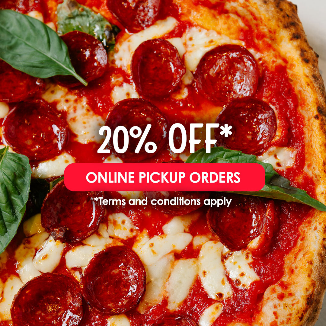 20% Off Online Pickup Orders