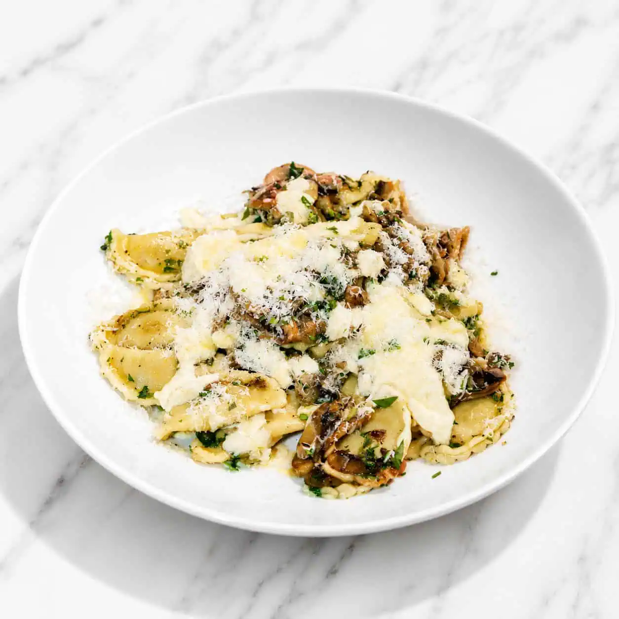 Agnolotti di Pollo - Homemade Agnolotti Filled with Chicken Ragù, Truffle Sauce, Grana Padano DOP