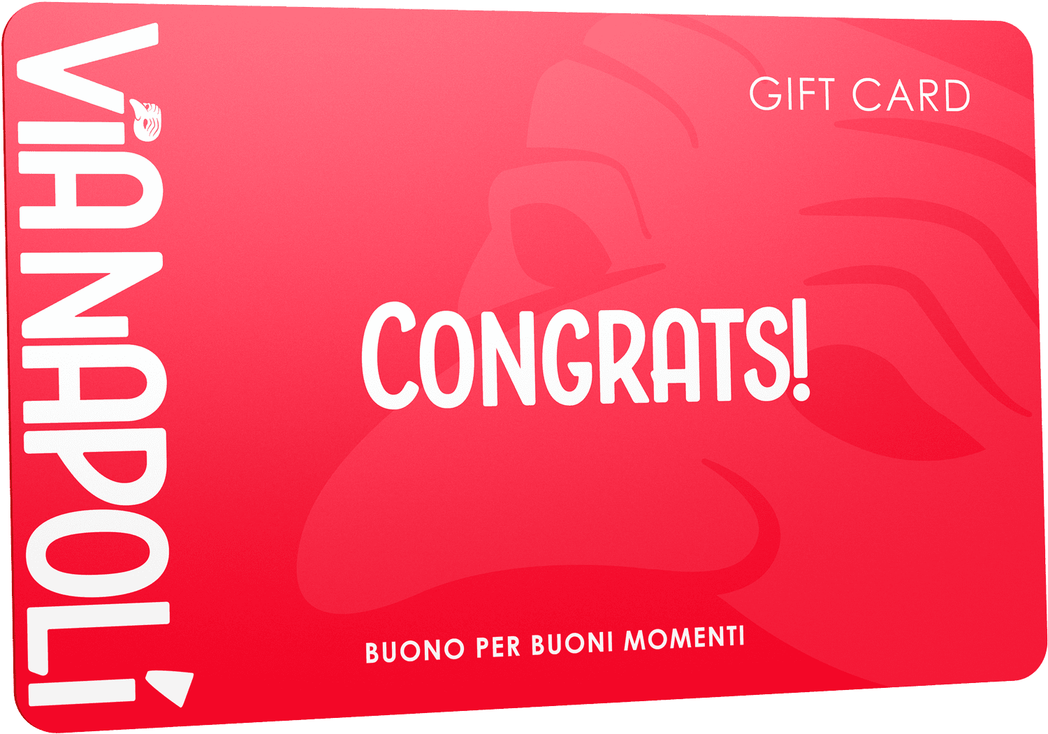Via Napoli Congratulations Gift Card