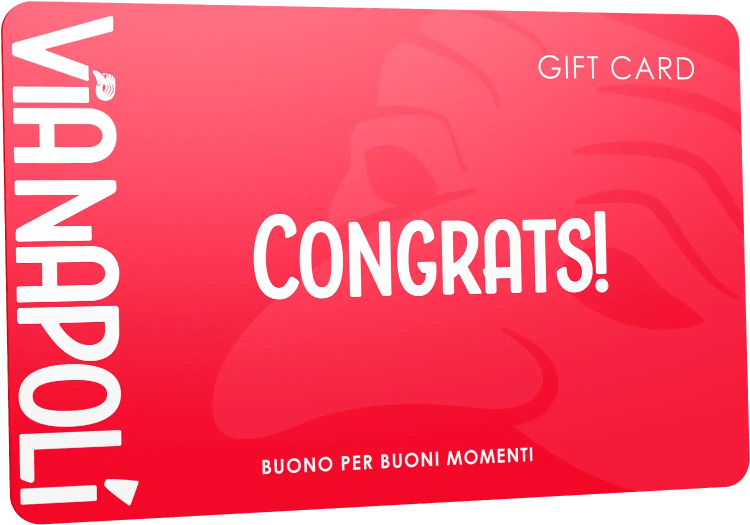 Congratulations Gift Card - Via Napoli Pizzeria