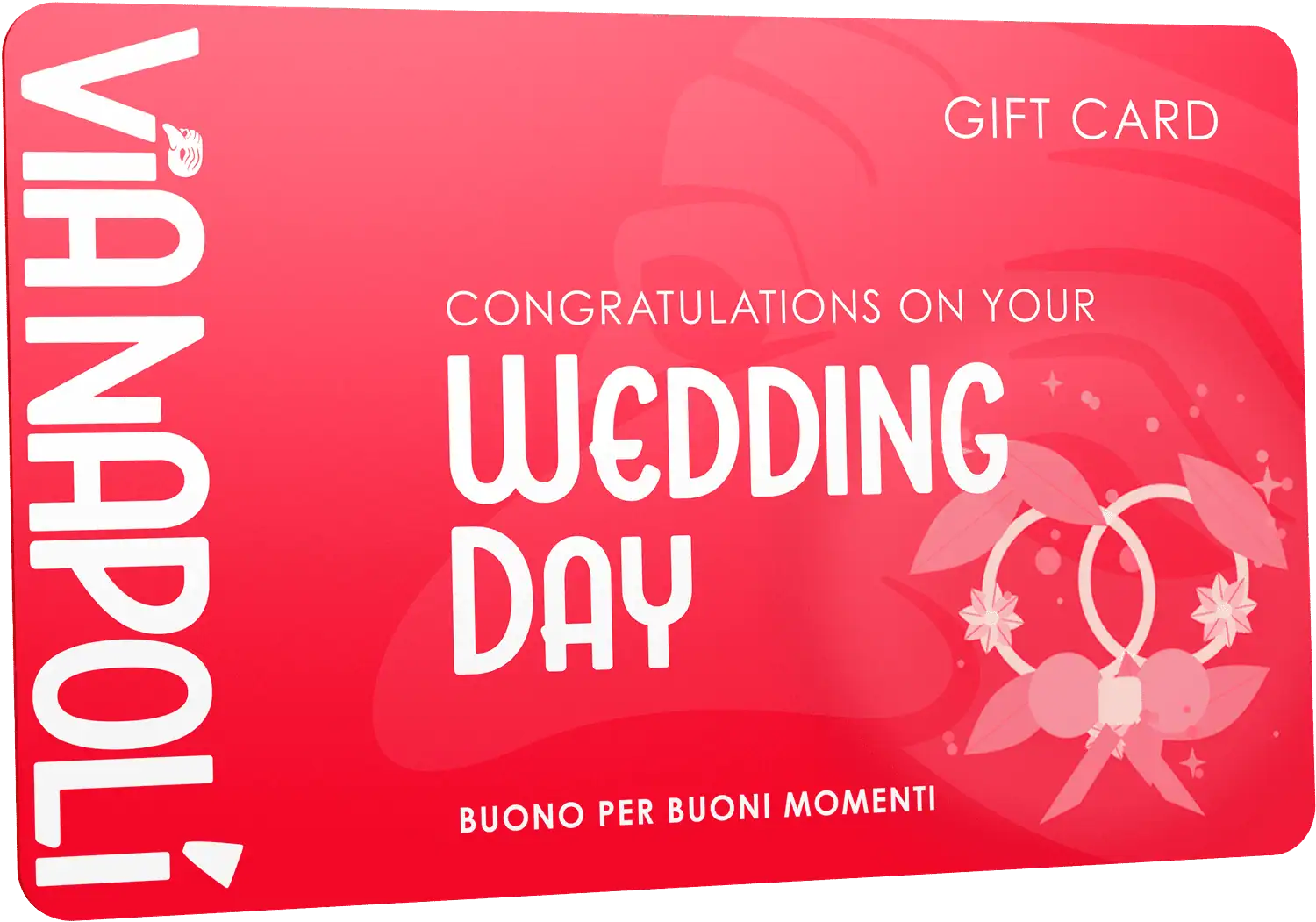 Wedding Gift Card - Via Napoli Pizzeria