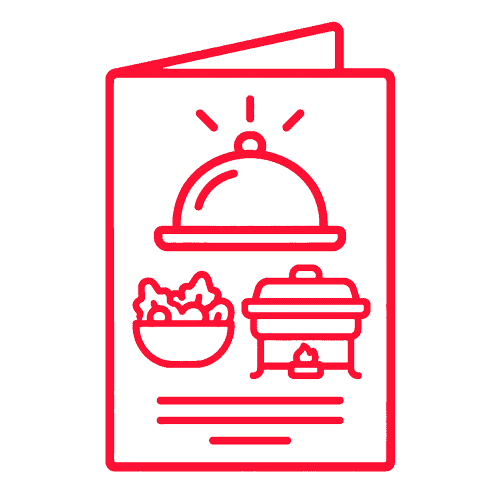Catering Menu Icon
