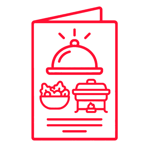 Catering Menu Icon