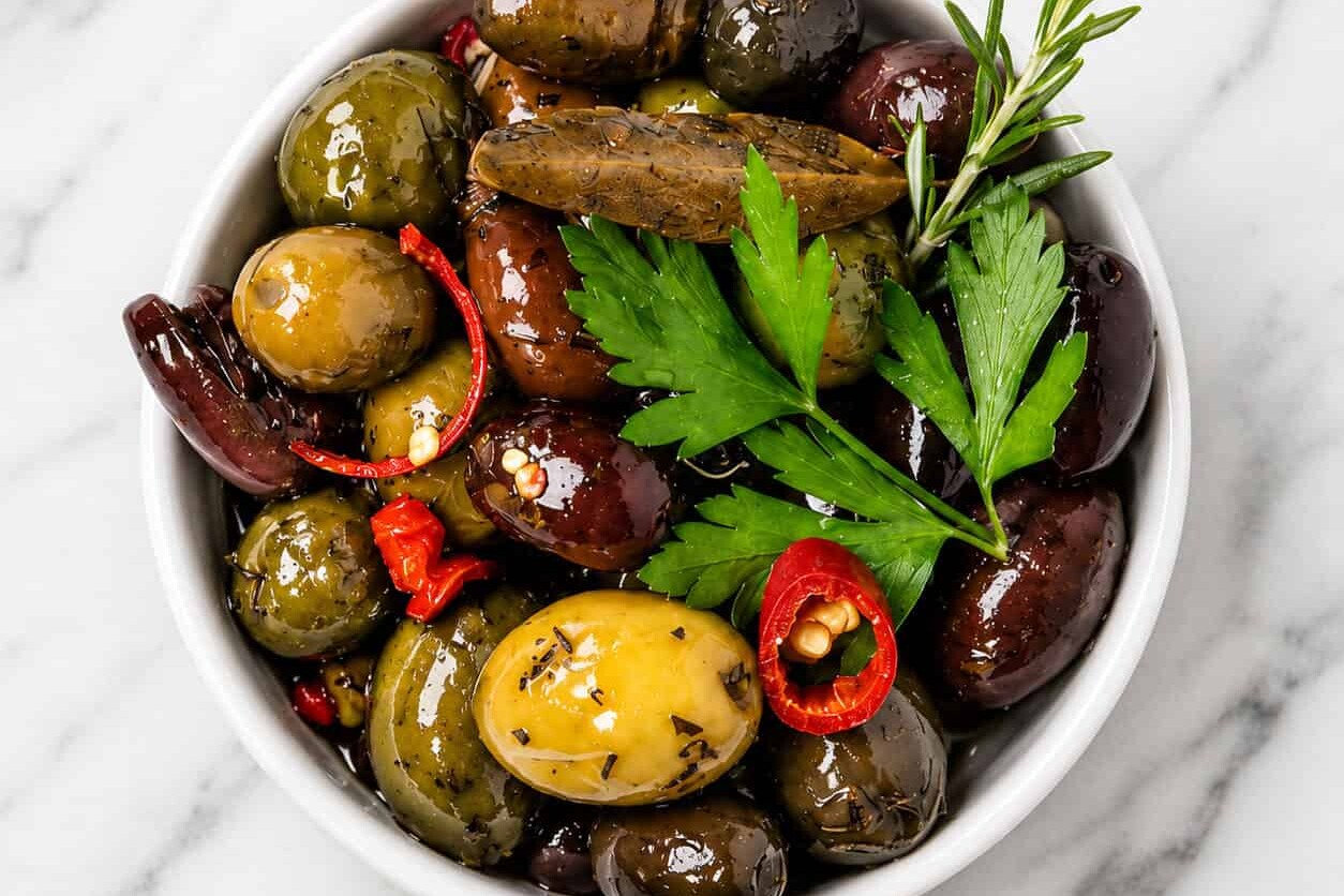 Olives - Marinated, Thyme, Lemon, Orange