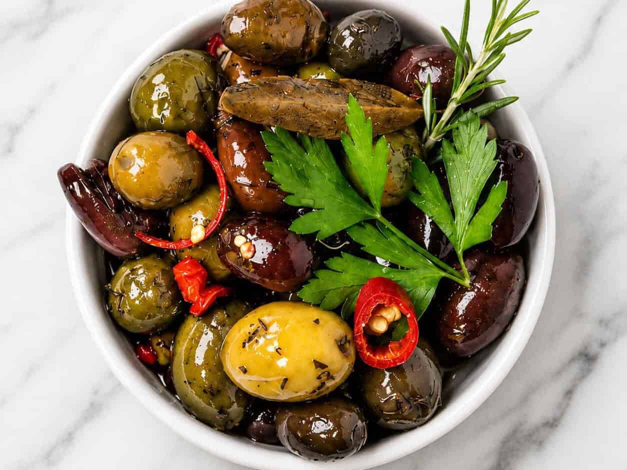 Olives - Marinated, Thyme, Lemon, Orange