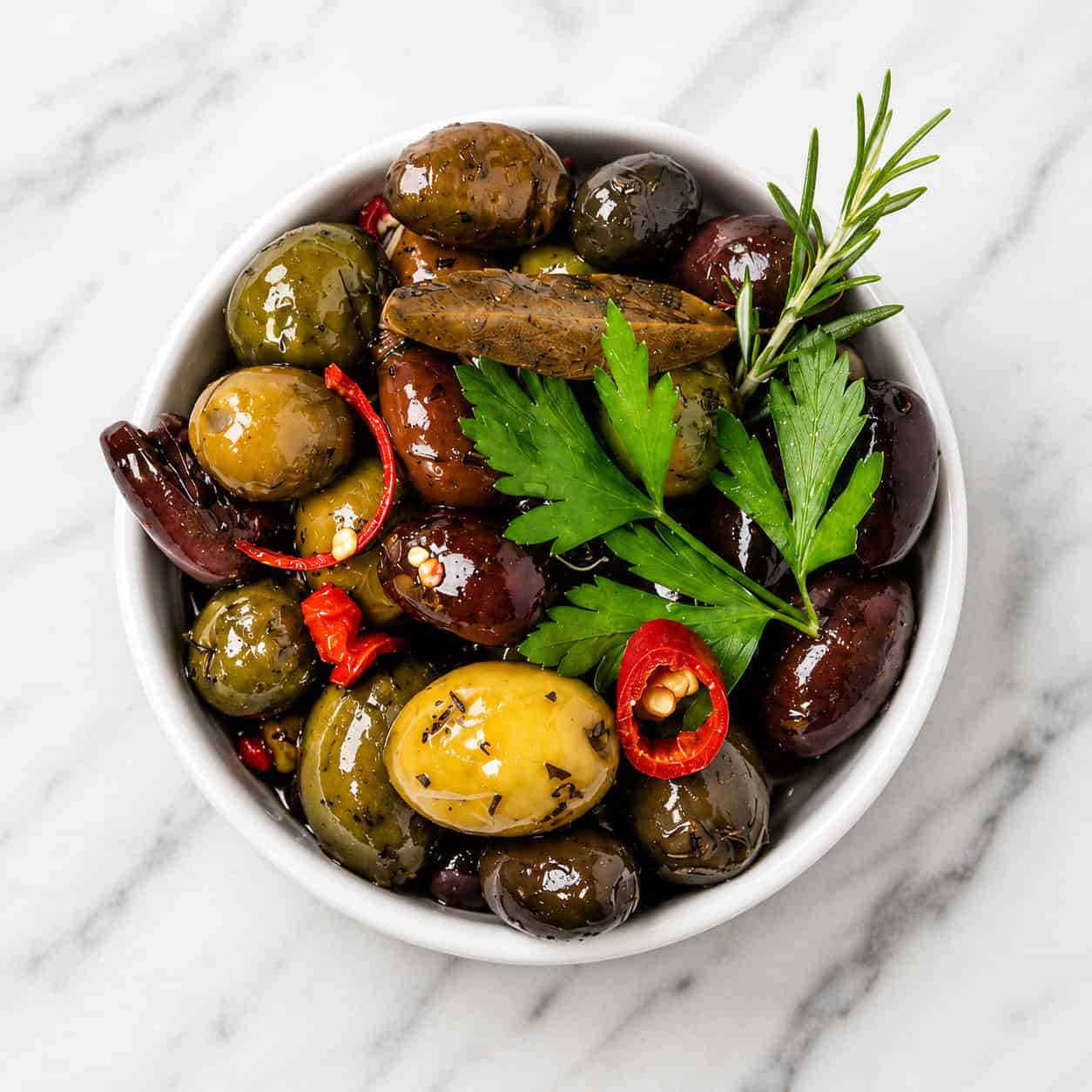 Olives - Marinated, Thyme, Lemon, Orange