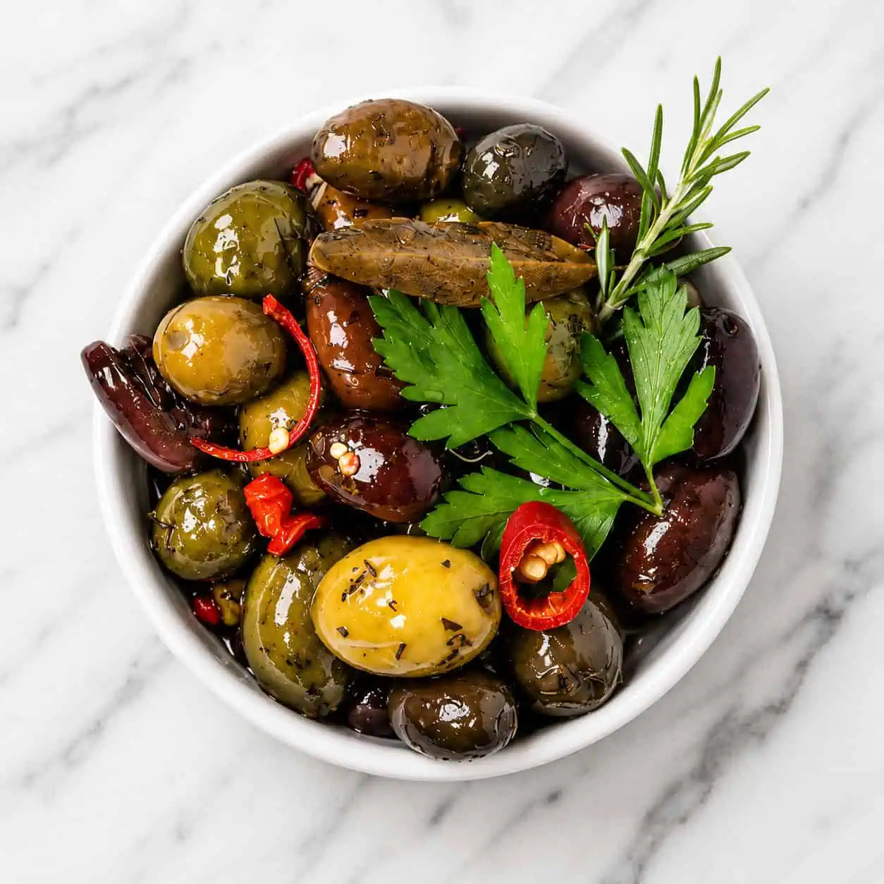 Olives - Marinated, Thyme, Lemon, Orange