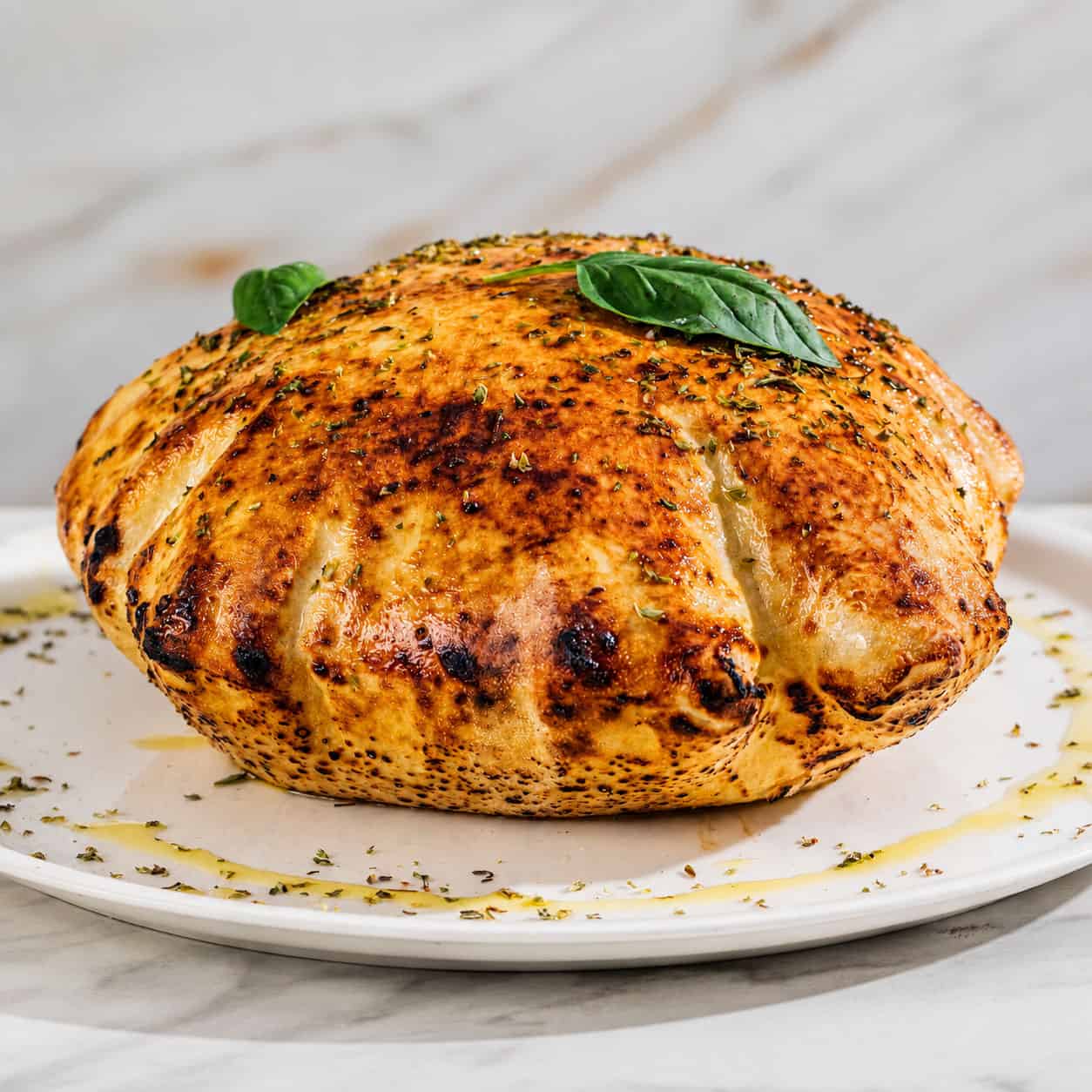 Panuozzo Bread - Herbs, Extra Virgin Olive Oil