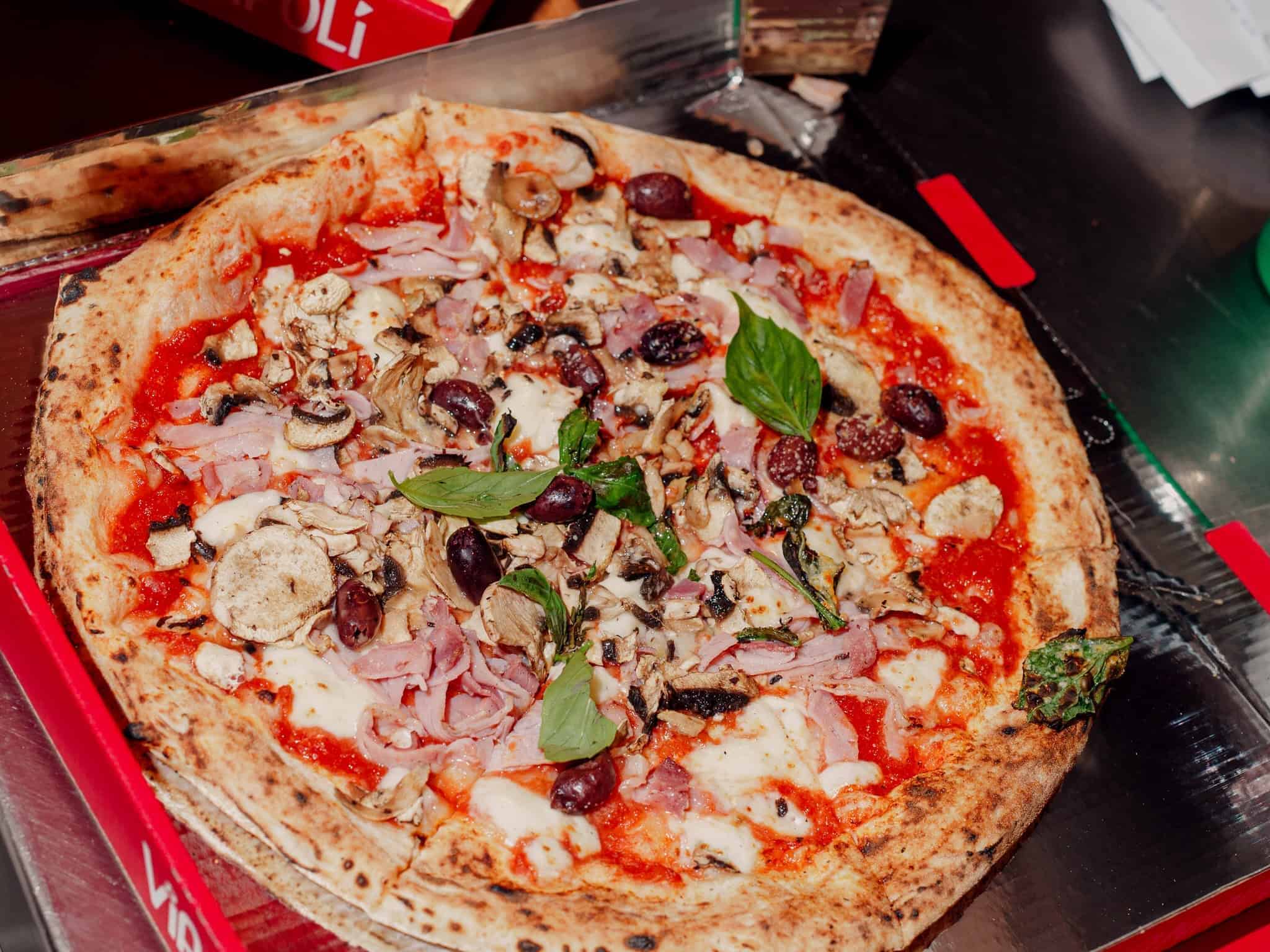 Pizza from Via Napoli Restaurant – Authentic Italian Flavour