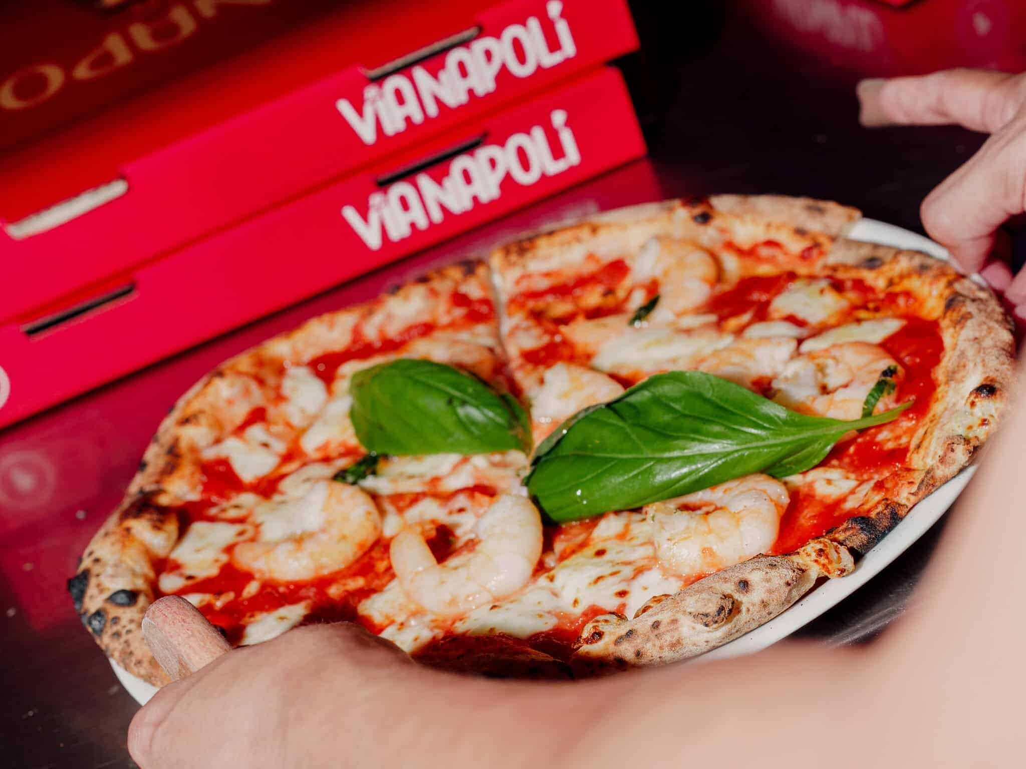 Pizza from Via Napoli Restaurant – Authentic Italian Flavour