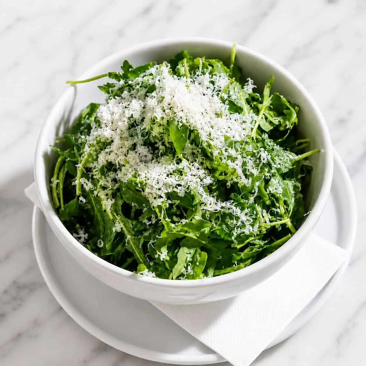 Rocket Salad - Grana Padano DOP, Honey Truffle Dressing