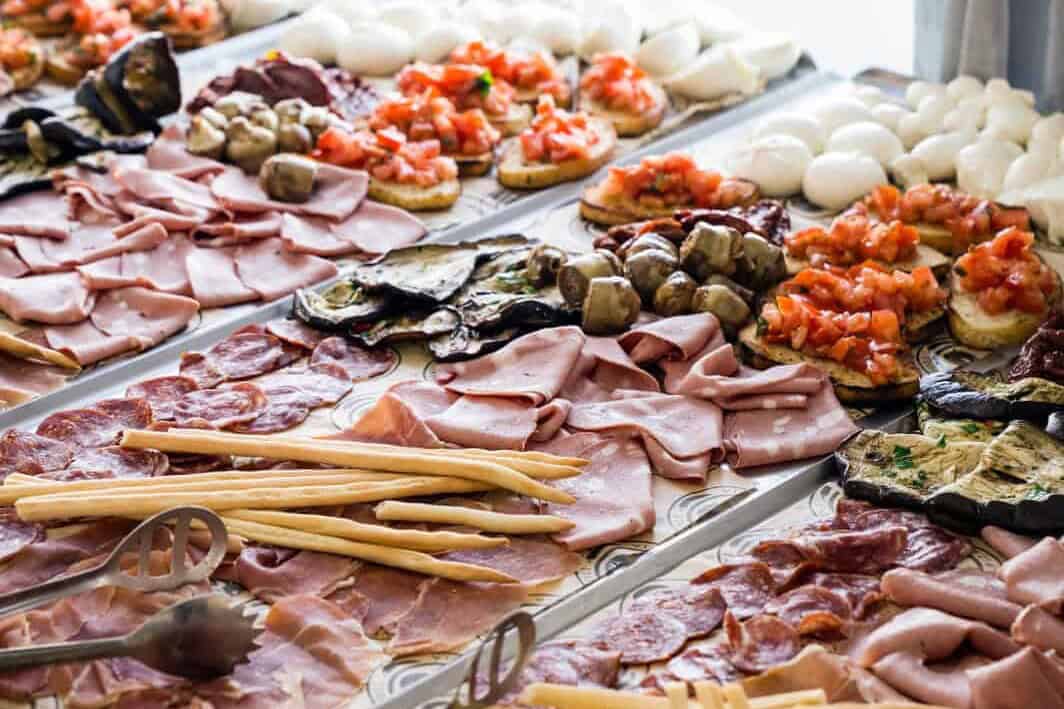 Via Napoli Italian grazing table catering platter