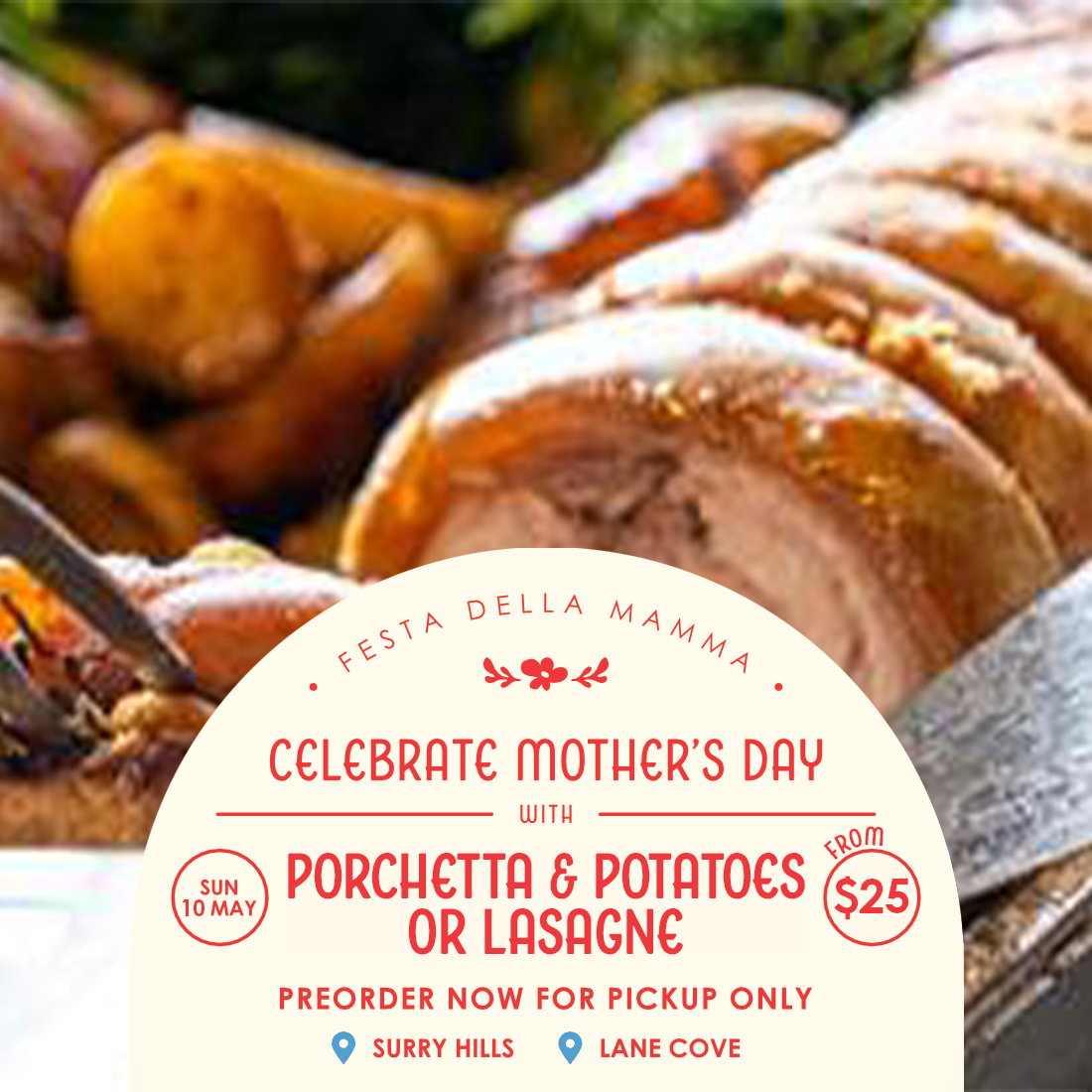 Mother's Day Pre-order